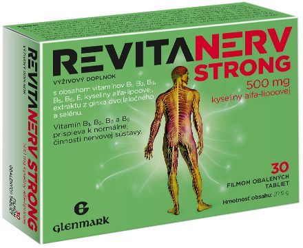 Glenmark Revitanerv Strong multivitamin 30 tabletta