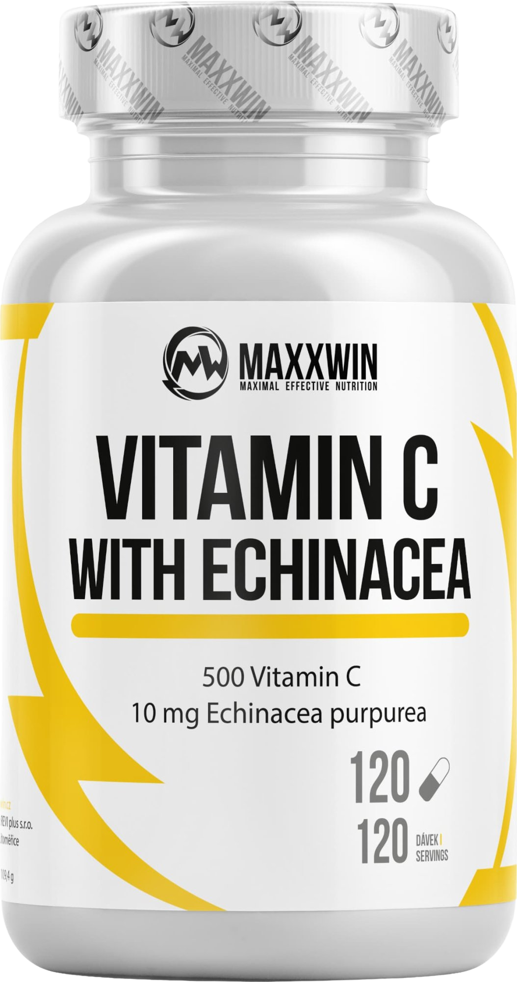 Maxxwin Vitamin C 500 + Echinacea 120 kapslí