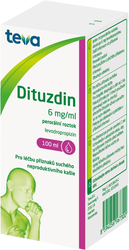 Dituzdin roztok 6mg/ml por.sol. 100 ml
