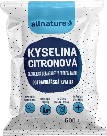 Allnature Kyselina citronová 500 g