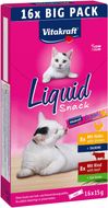 Vitakraft Cat Liquid Snack kuřecí + hovězí 16 x 15 g
