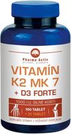 Pharma Activ Vitamin K2 MK 7+D3 Forte 100+25tbl ZDARMA