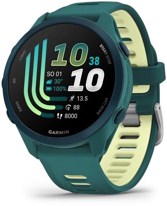Garmin Forerunner 170 Music - Teal Green s řemínkem Teal Green / Citron