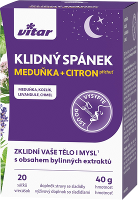 Vitar Klidný spánek 20 sáčků