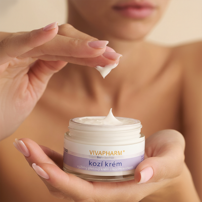 VivaPharm Kozí výživný pleťový krém 50 ml