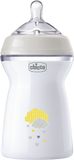 Chicco Láhev kojenecká Natural Feeling, neutral, 6m+, 330 ml