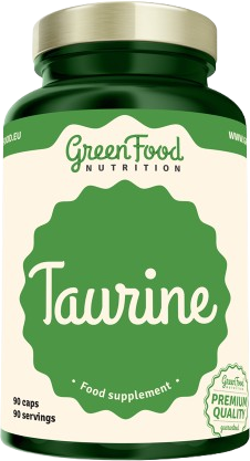 GreenFood Nutrition Taurine 90 kapslí