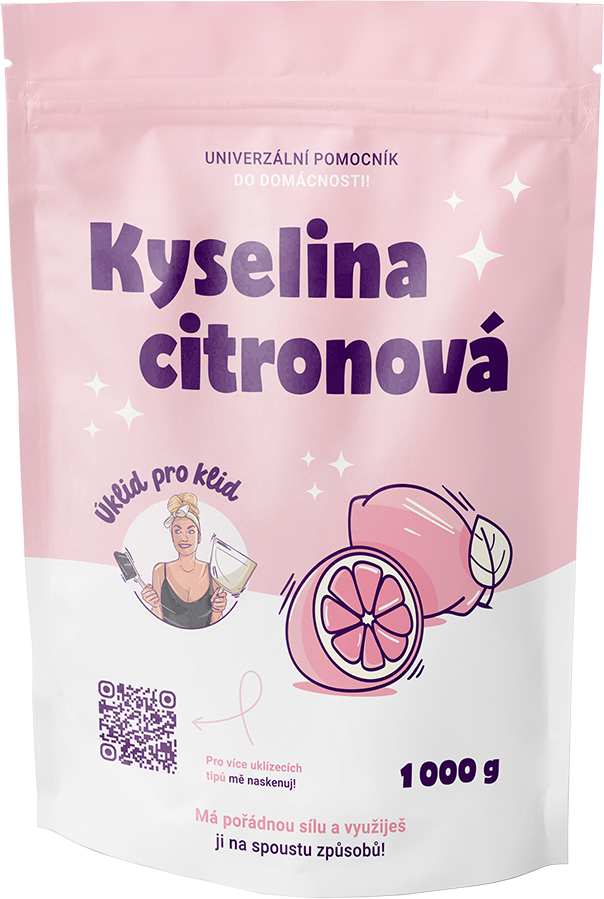 Úklid pro klid Kyselina citronová 1 kg