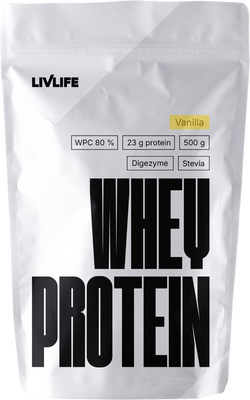 Livlife WHEY protein vanilka 500 g