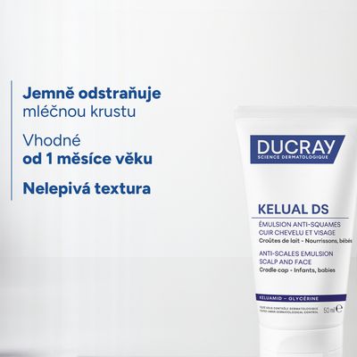 Ducray Kélual Emulze na mléčné krusty 50 ml