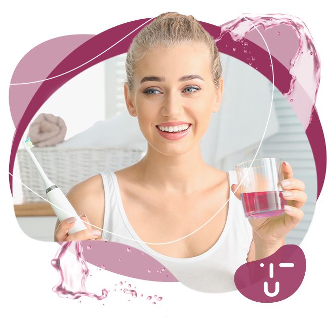 listerine, ústní voda, zuby, ústní hygiena