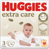 Huggies® Extra Care 3, 72 ks