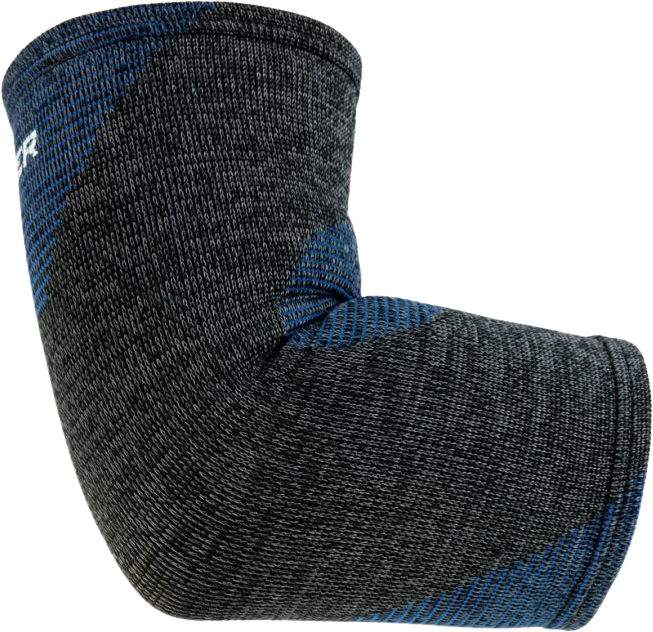 Mueller 4-Way Stretch Premium Knit Elbow Support, bandáž na loket, S/M