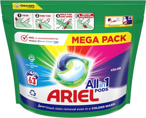 Ariel kapsle Color 63 ks