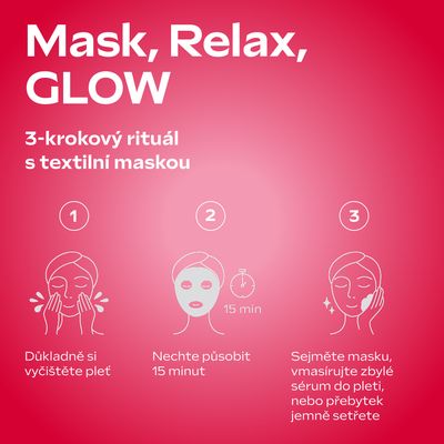 Weleda Exo Boost Zpevňující maska Granátové jablko a Maca-peptidy