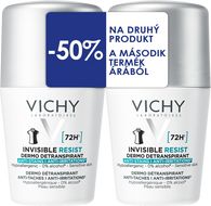 La Roche-Posay Vichy Invisible Resist 72h Antiperspirant unisex 2 x 50 ml