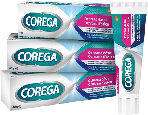 Corega FIX Ochrana dásní 3 x 40 g
