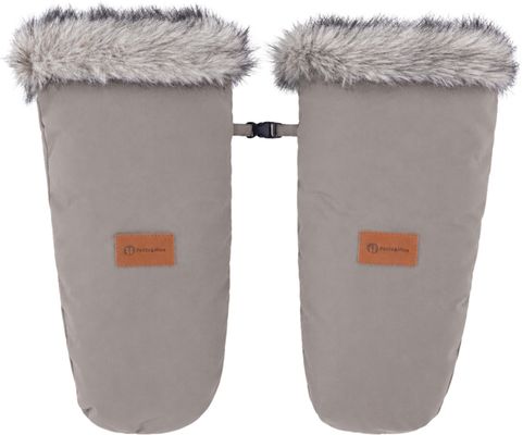 Petite&Mars Set zimní fusak Arctic 4v1 + rukavice na kočárek Fjora Mocha Mousse