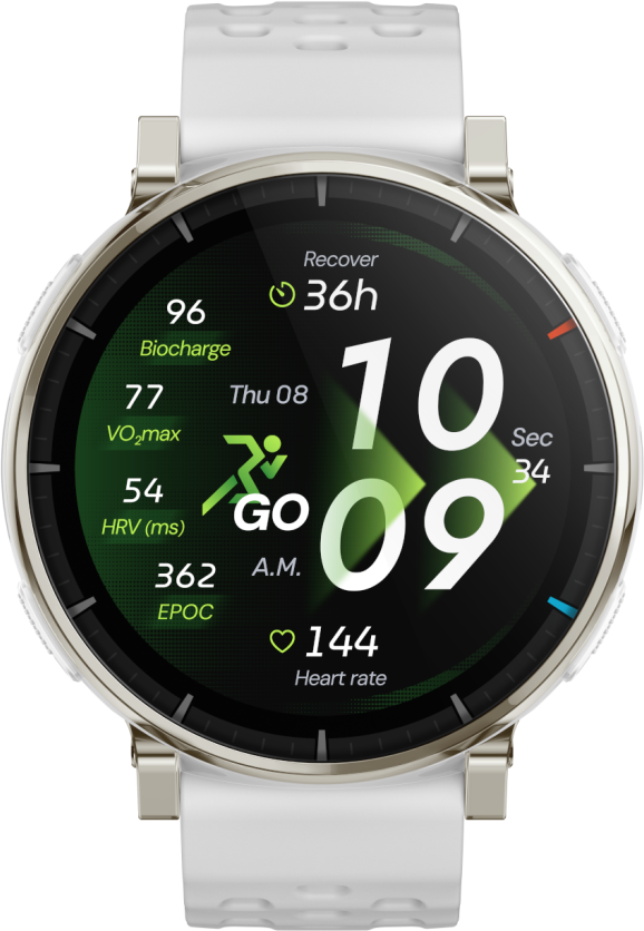 Amazfit Active 3 Premium Aero White