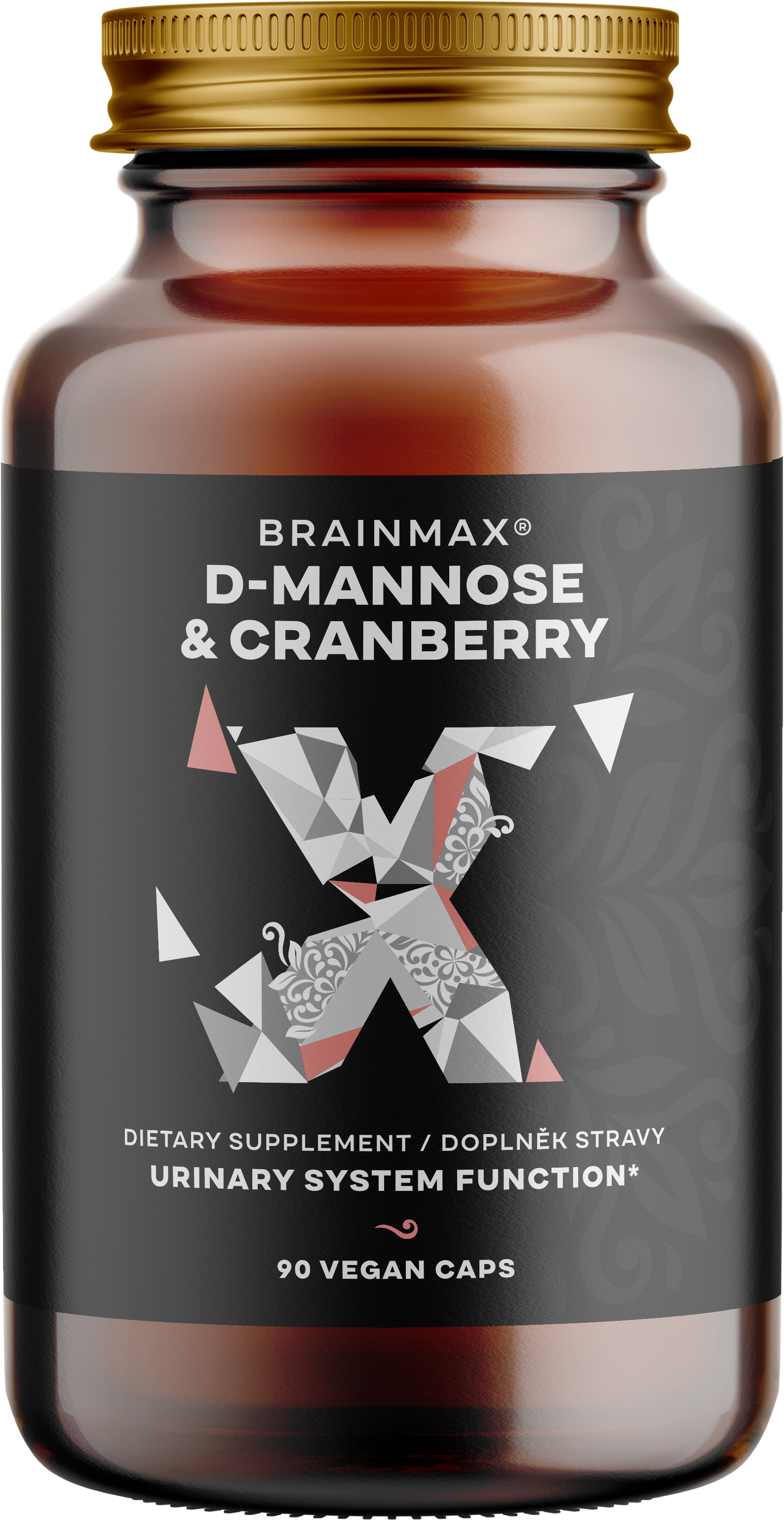 BrainMax D-Mannose & Cranberry 90 kapslí