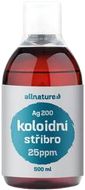 Allnature Koloidné striebro Ag200 - 25 ppm 500 ml