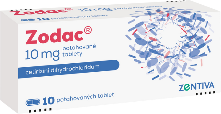 Zodac 10 mg 10 tablet
