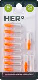 Herbadent HERo doplňkové balení mezizubních kartáčků 0,8 mm, 10 ks