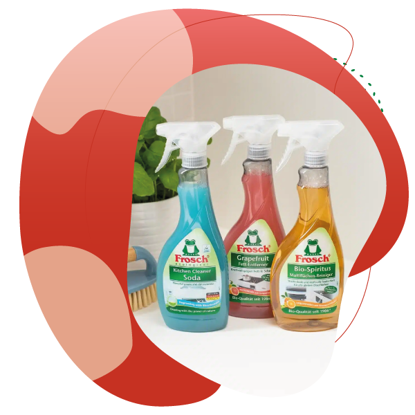 Frosch, EKO, Odmašťovač do kuchyně, Grep, 500 ml