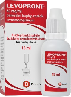 Levopront perorální kapky roztok 15 ml