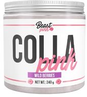 GymBeam Colla Pink lesní ovoce 240 g