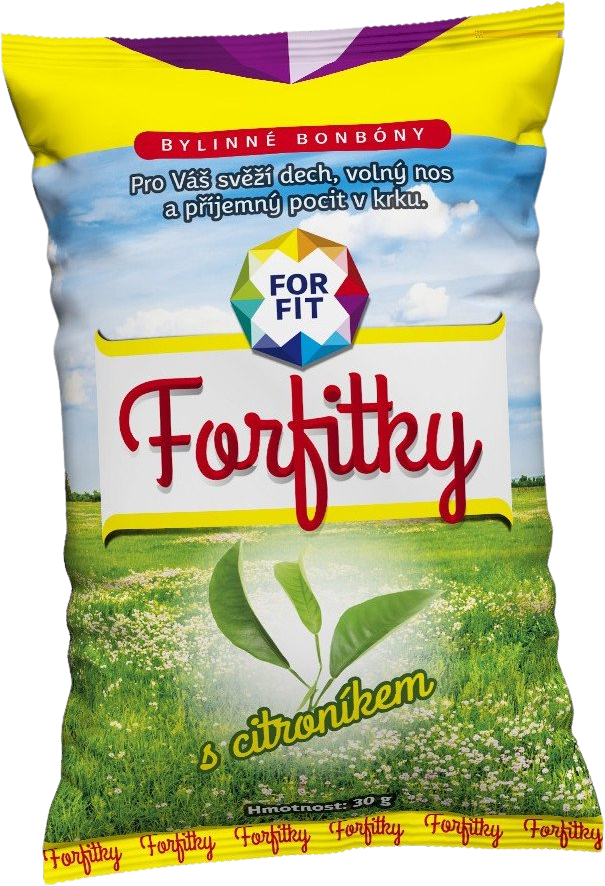 Galmed Forfitky s citroníkem 30g bylinné bonbóny 12 ks