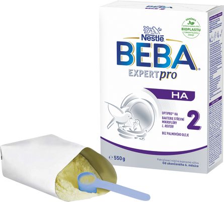 Nestlé Beba Expert pro HA 2, pokračovací mléčná kojenecká výživa 550 g
