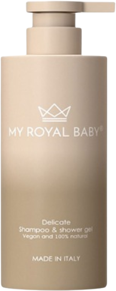 MyRoyalBaby Jemný šampon a sprchový gel 2v1, 380 ml