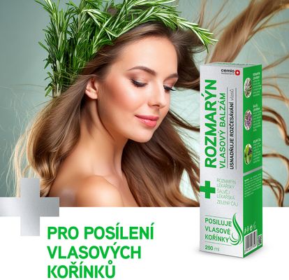 Cemio Rozmarýn vlasový balzám 250 ml