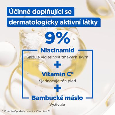 Mixa Niacinamide Bright hydratační krém proti tmavým skvrnám 400 ml