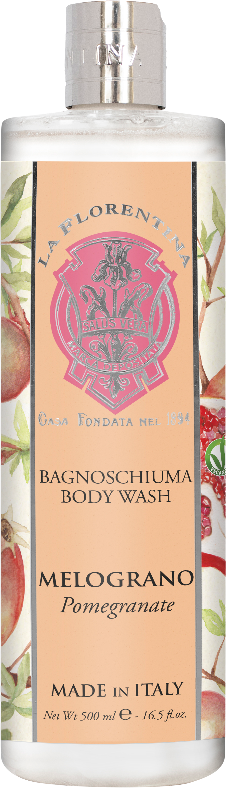 La Florentina Pěna do koupele a sprchový gel Melograno 500 ml