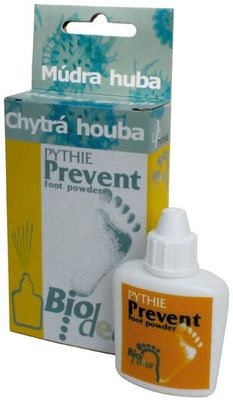 Pythie Chytrá houba Biodeur Prevent Foot powd. 4 g