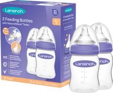Lansinoh Lahev kojenecká s NaturalWaveTM savičkou (S), 2ks 160 ml