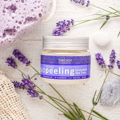 Saloos Peeling Levandule Tea tree Bio 140 ml
