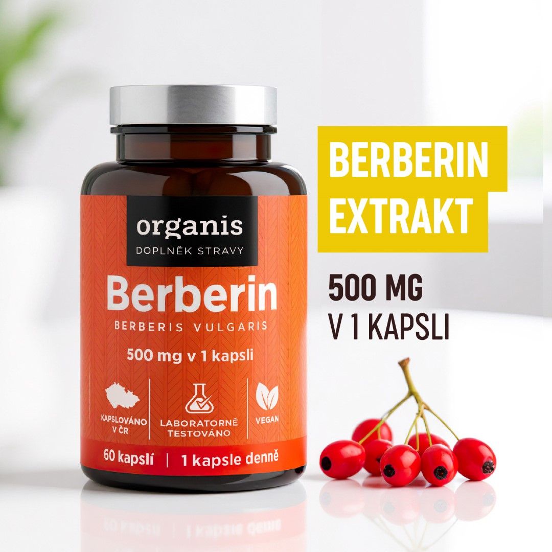 Organis Berberin 30 kapslí