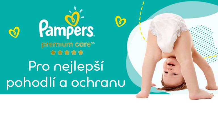 Plenkové kalhotky Pampers Premium Care, plenkové kalhotky, dítě