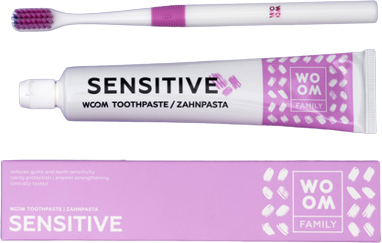 Woom Family SENSITIVE Zubní pasta 75 ml
