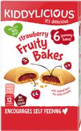 Kiddylicious Koláčky jahodové 132 g