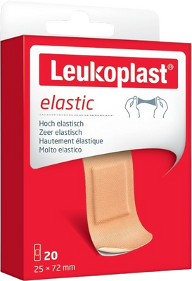 Leukoplast® Elastic 19x72 mm + 25x72 mm, 20 ks