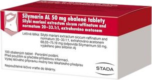 Stada Silymarin AL 50MG obalené tablety 100 ks
