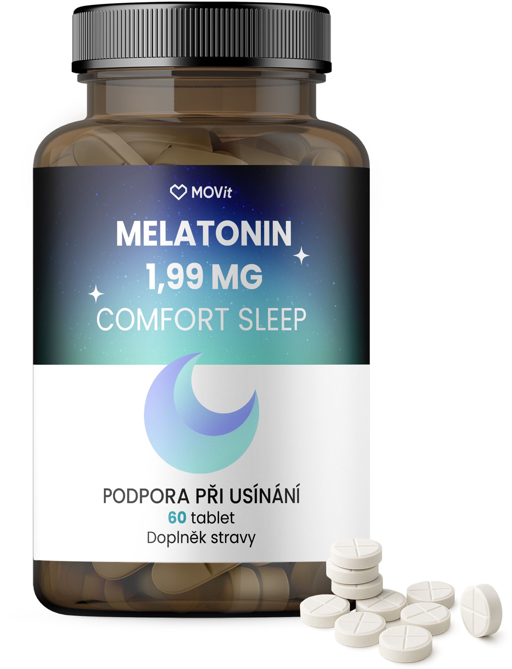 MOVit Energy Sleep Melatonin 1,99 mg 60 tablet