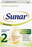 Sunar Sensitive 2 pokračovací kojenecké mléko, 500 g