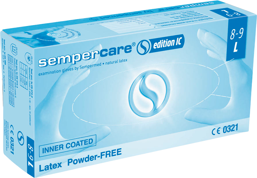 Sempercare Rukavice vyš. Edition vel.L/100ks b.p.