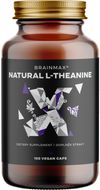 BrainMax Natural L-Theanine 100 kapslí