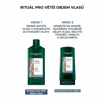 Yves Rocher Kondicionér pro větší objem vlasů 200 ml